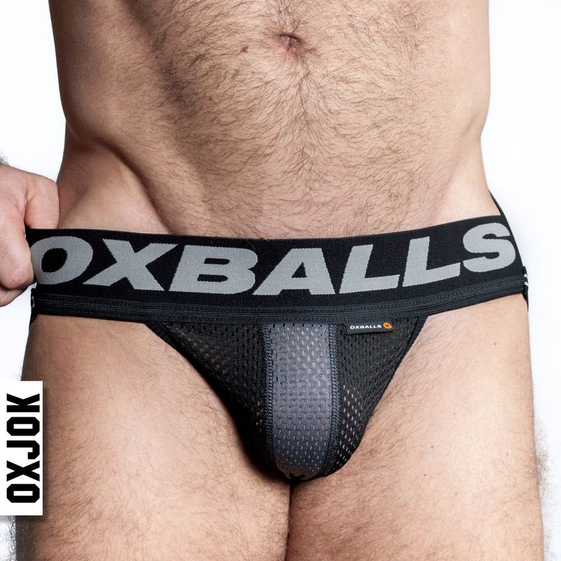 Oxballs Airmesh Swagger Jockstrap Ice White image 44