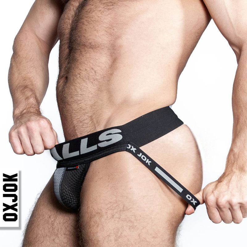 Oxballs Airmesh Swagger Jockstrap Ice White image 47