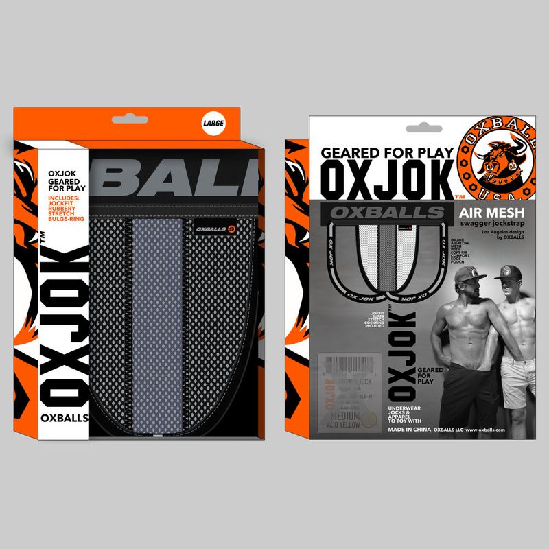 Oxballs Airmesh Swagger Jockstrap Ice White image 48
