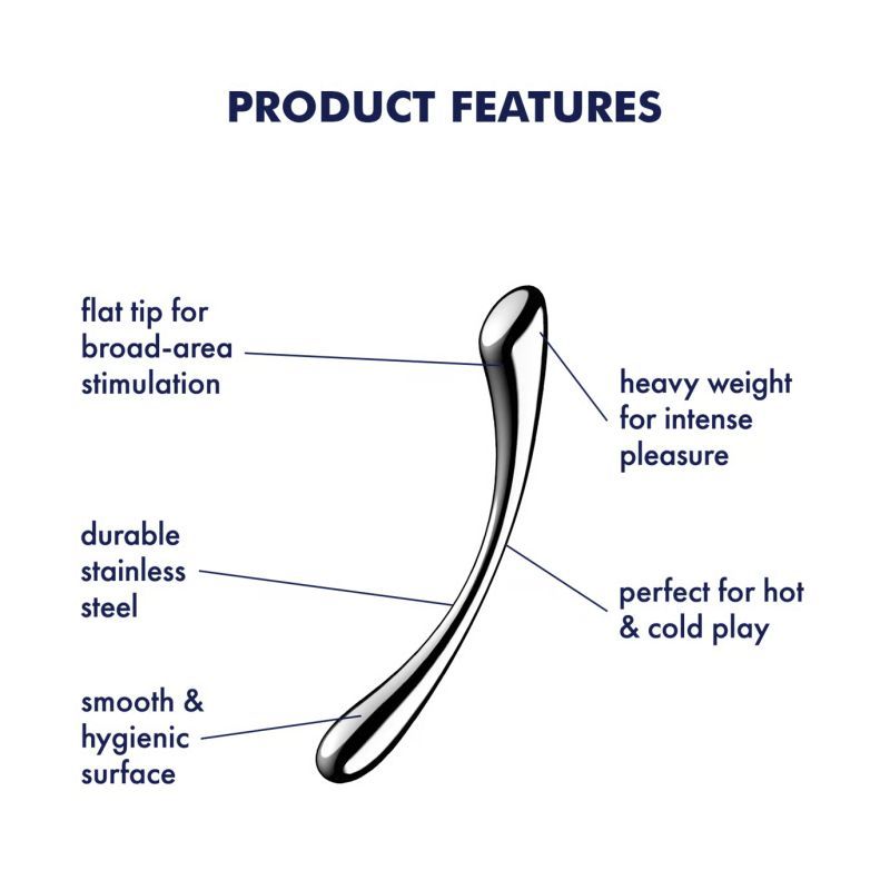 Satisfyer Cosmic Crest 1 Metal Dildo image 4