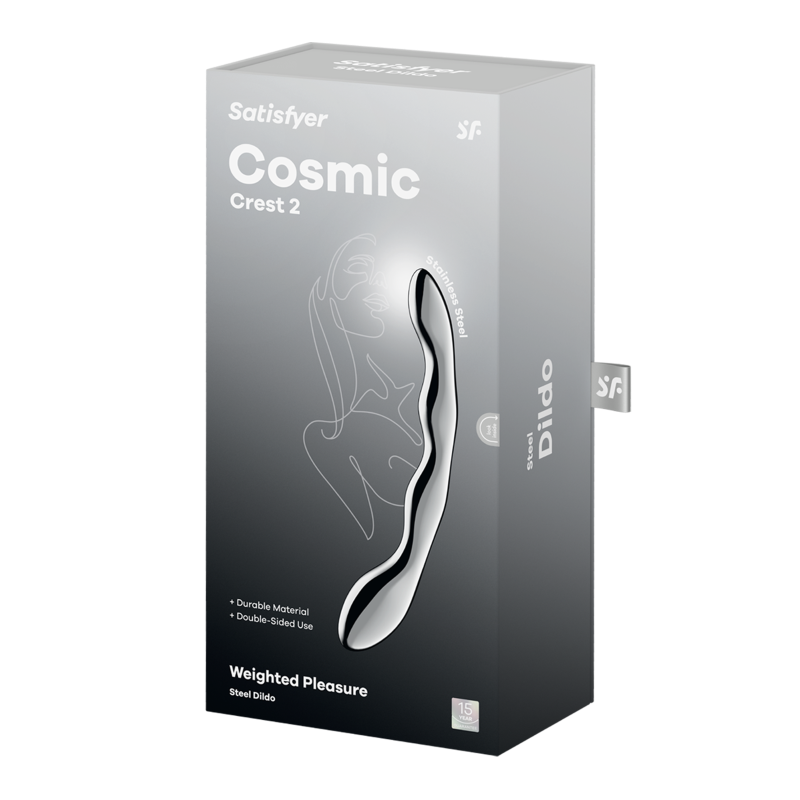 Satisfyer Cosmic Crest 2 Metal Dildo image 3