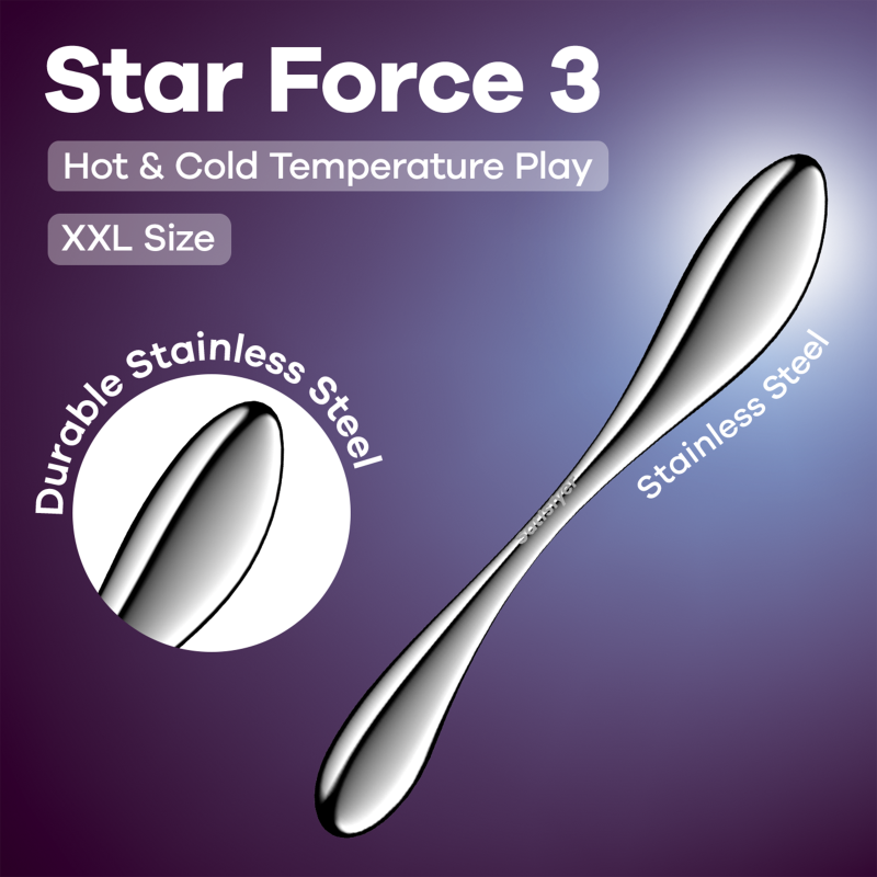 Satisfyer Star Force 3 Metal Dildo image 2