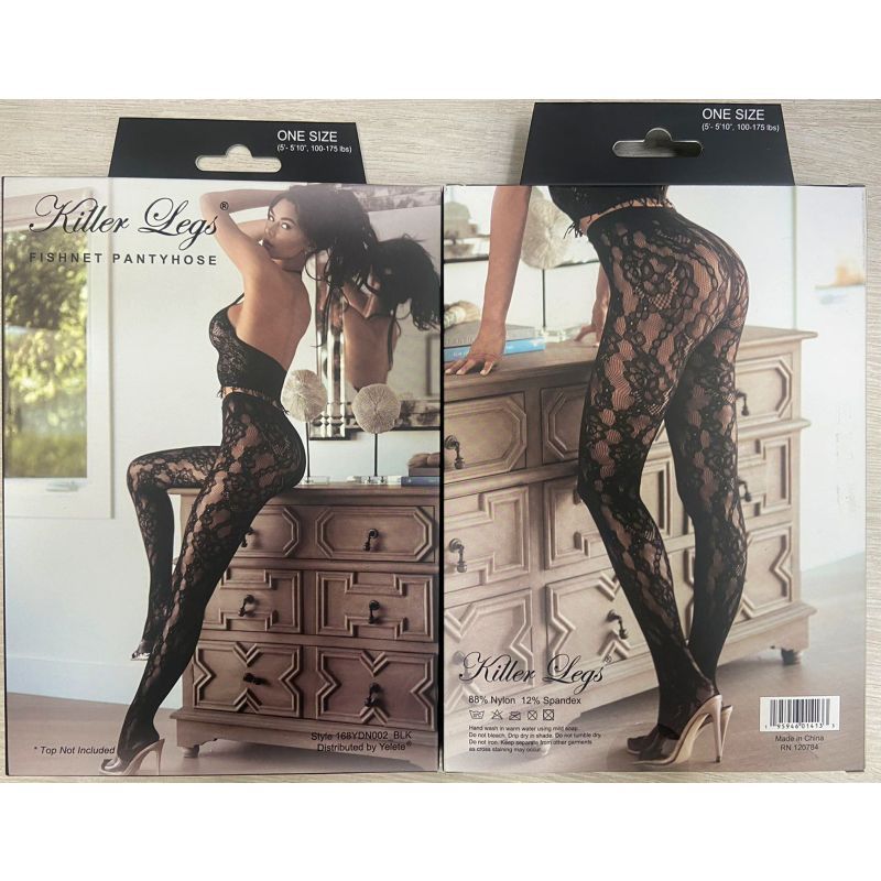 Fuchsia Flirt Fishnet Tights image 3