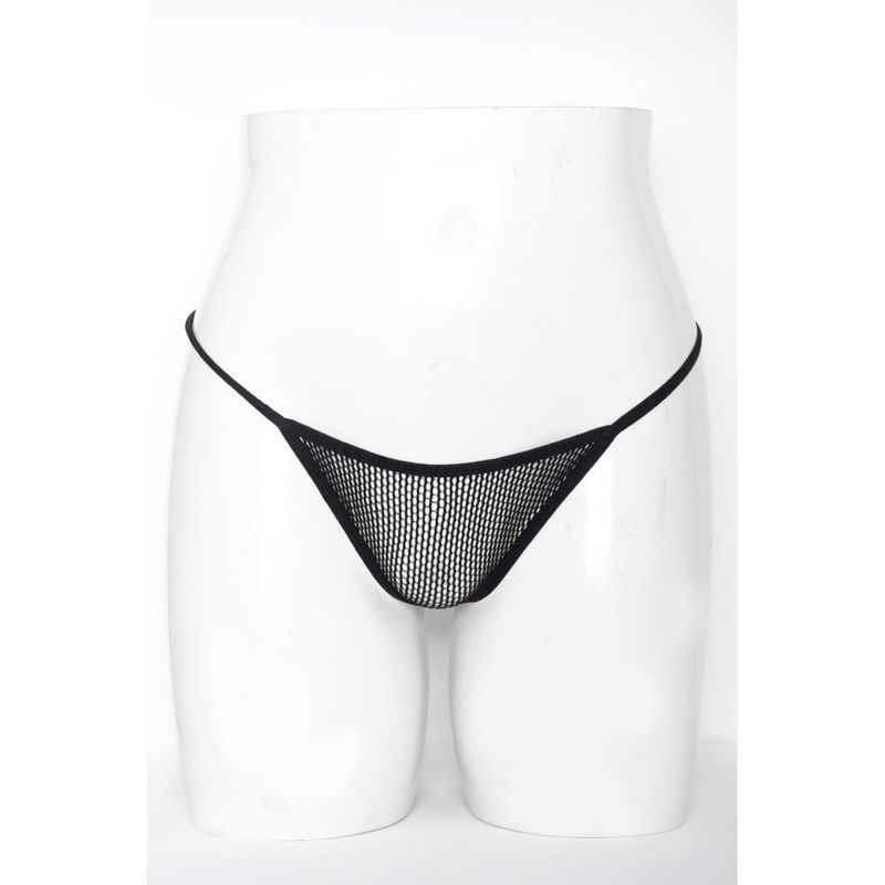 Mesh Net G-String White image 5