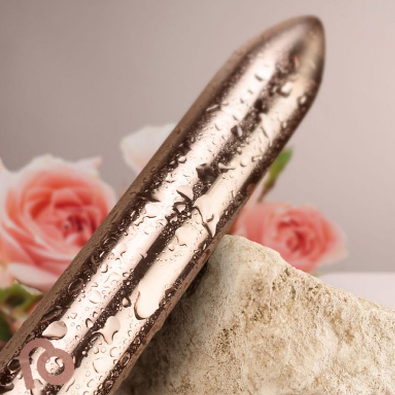 Golden Rose Rechargeable Bullet image 3