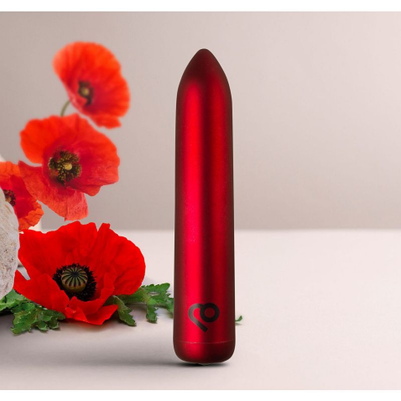 Poppy Red Rechargeable Bullet image 2