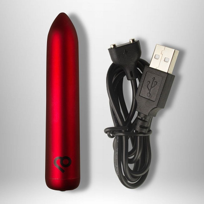Poppy Red Rechargeable Bullet image 4