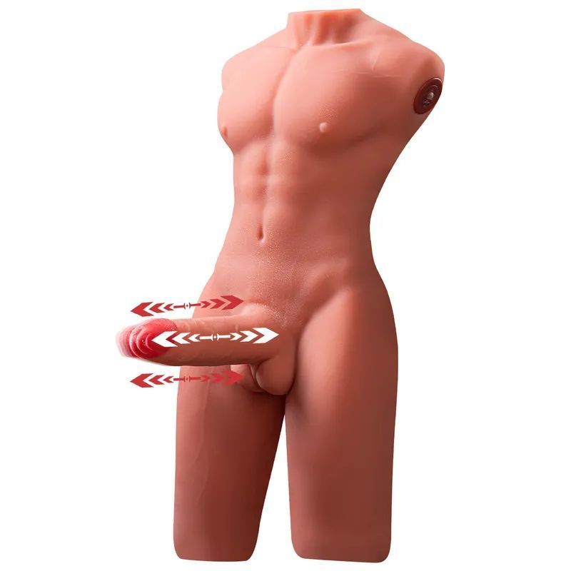 Jason 8kg USB Auto Thrusting 17cm Cock and Ass Male Torso image 1