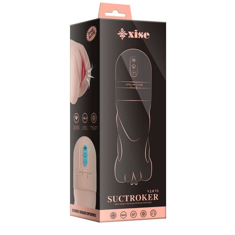 Suctroker Dual Density Vibrating Sucking Vaginal Masturbator V2.0 image 6