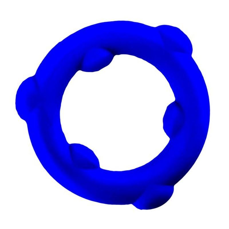 Spinner Silicone Ring Blue image 1