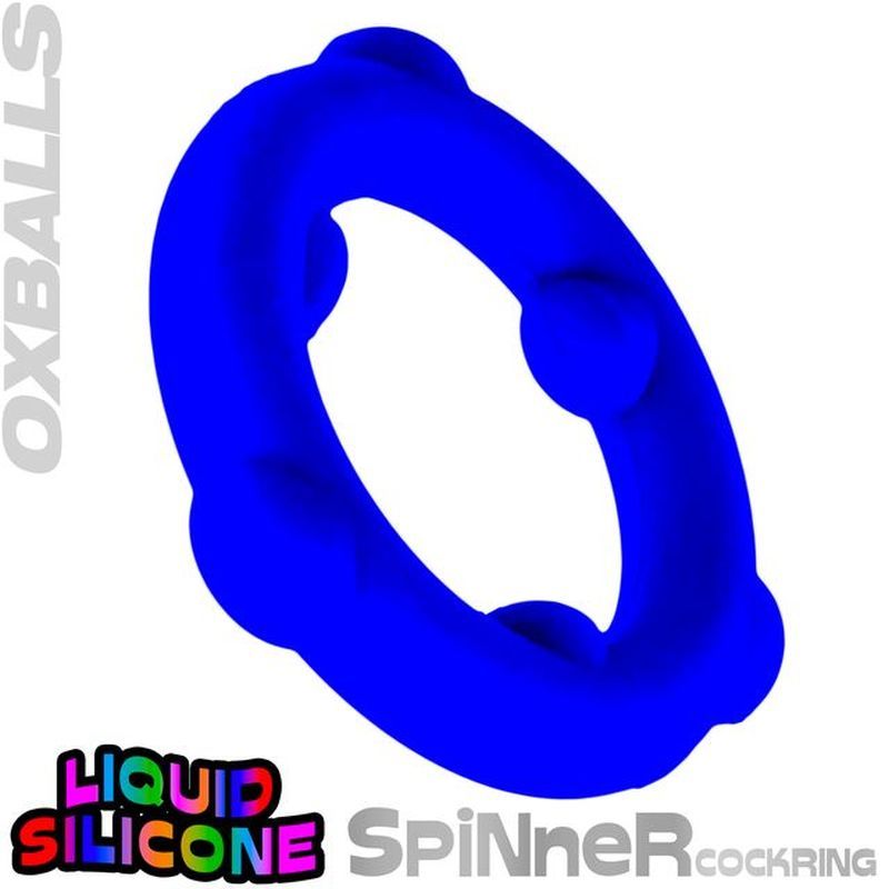Spinner Silicone Ring Blue image 3