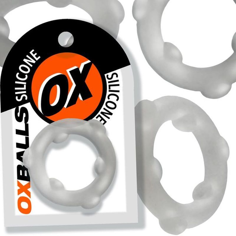 Spinner Silicone Ring Clear image 5
