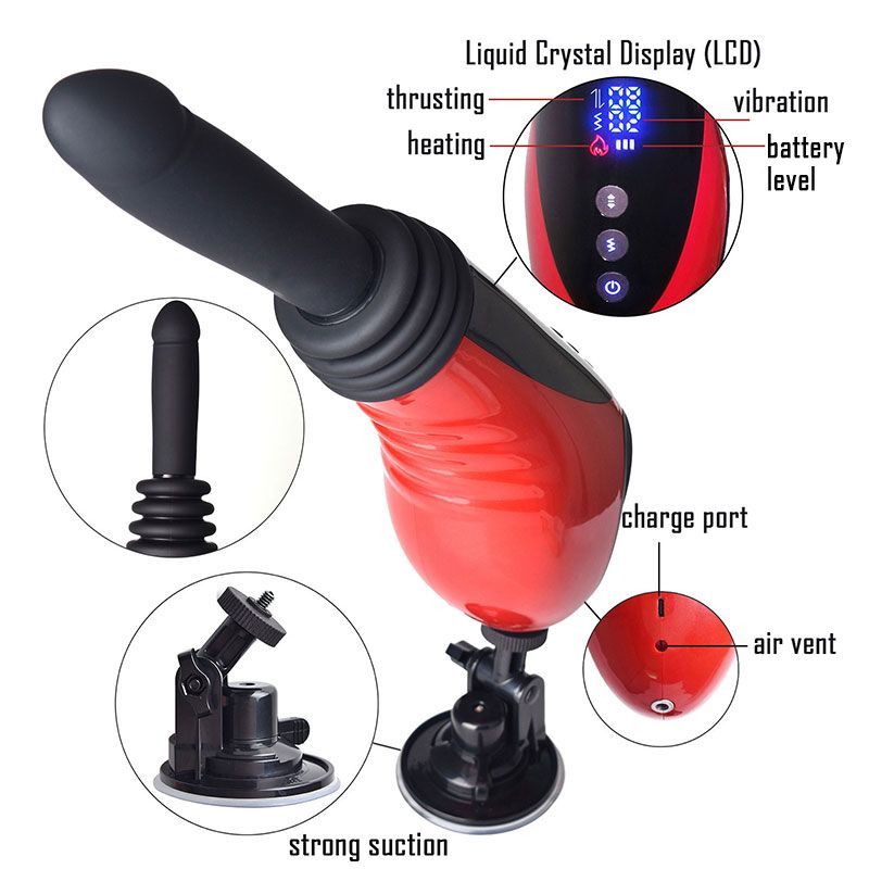Thrusting Vibrating Fuck Machine image 3