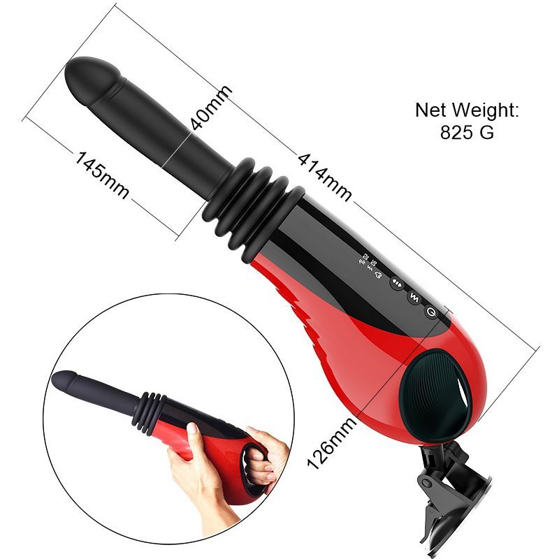 Thrusting Vibrating Fuck Machine image 4
