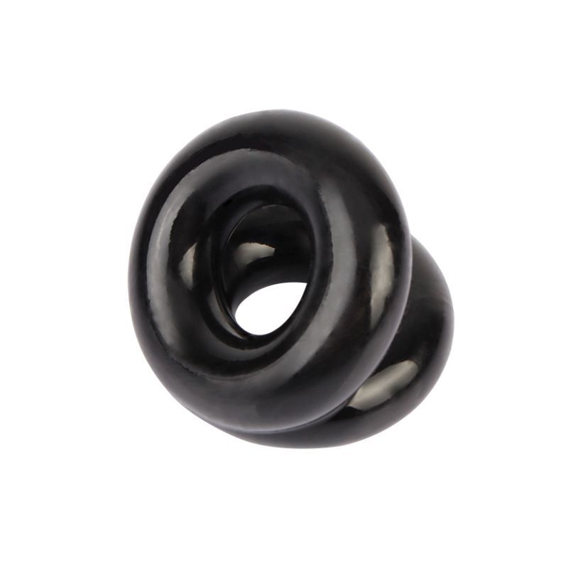 Dual Pleasure Ring Black image 2