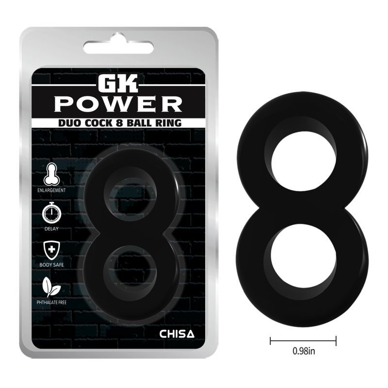 Duo Cock 8 Ball Ring image 2