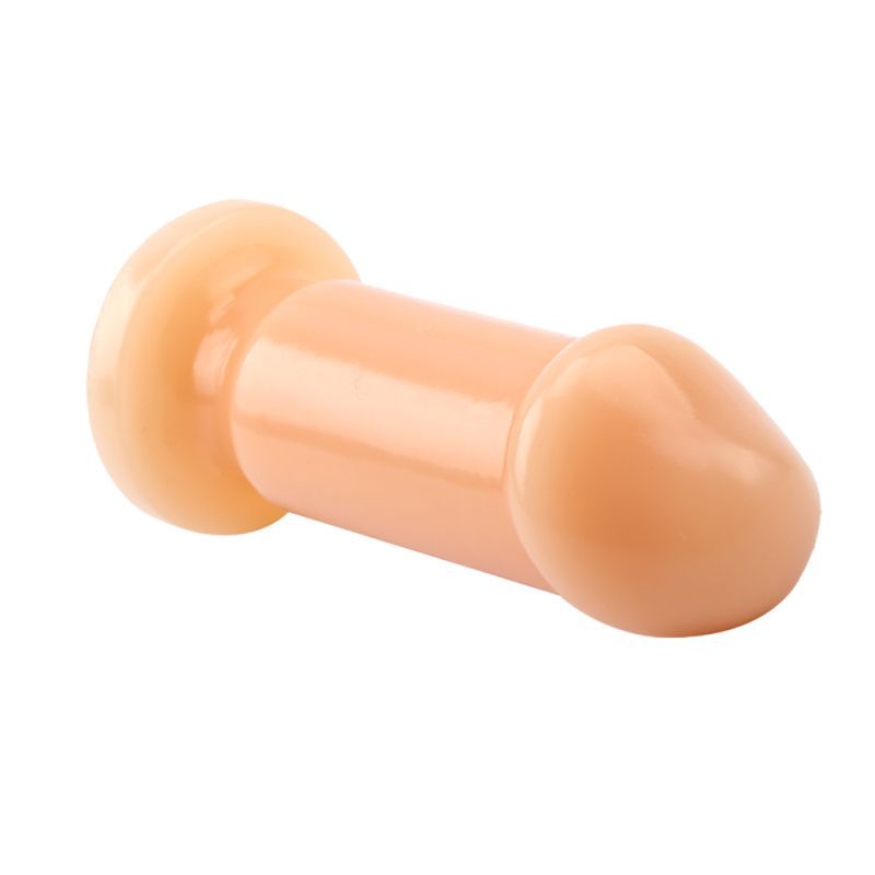 Cock Plug Flesh Small 3.5in image 1