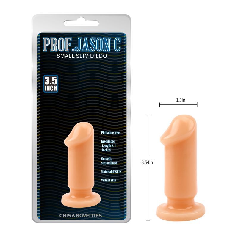 Cock Plug Flesh Small 3.5in image 4