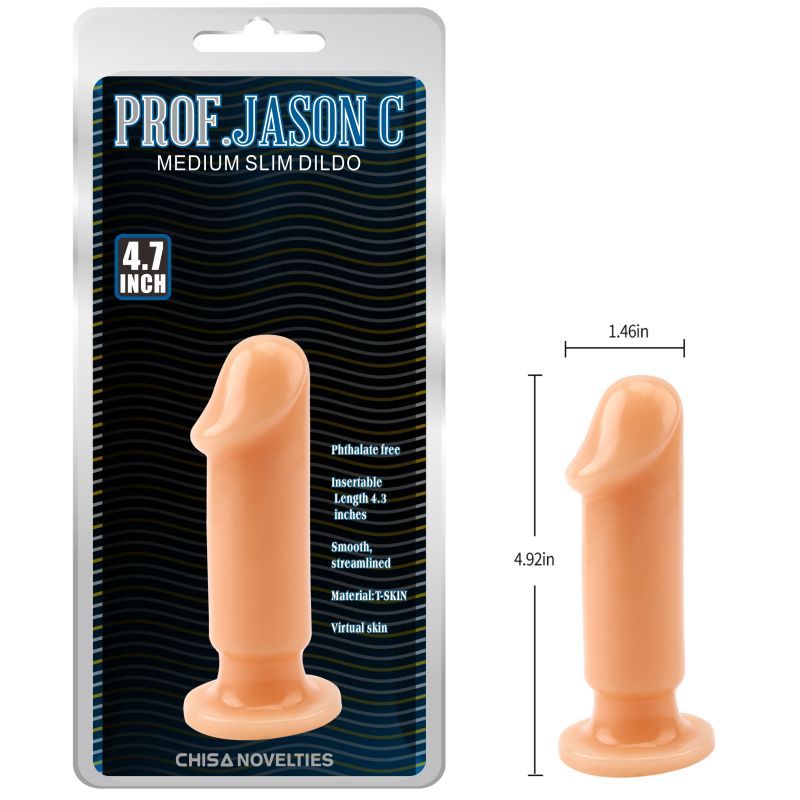 Cock Plug Flesh Large 6.5in image 3
