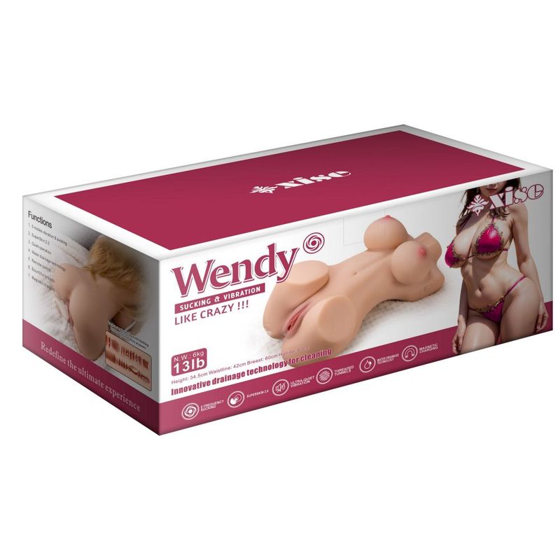 Wendy 6kg Remote Control Pussy And Ass Female Torso image 13