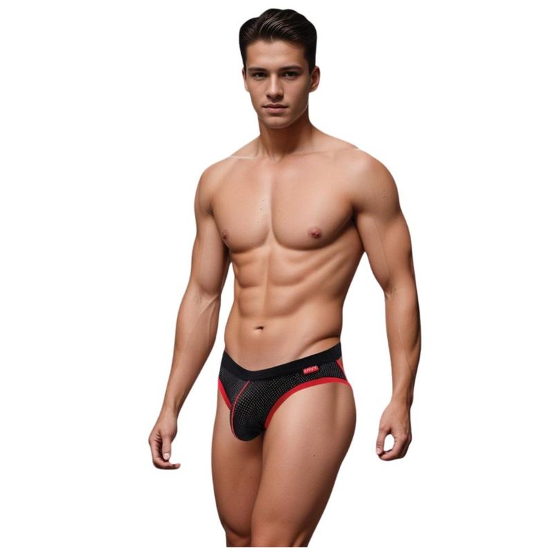 Envy Sport Mesh Jock Black image 1