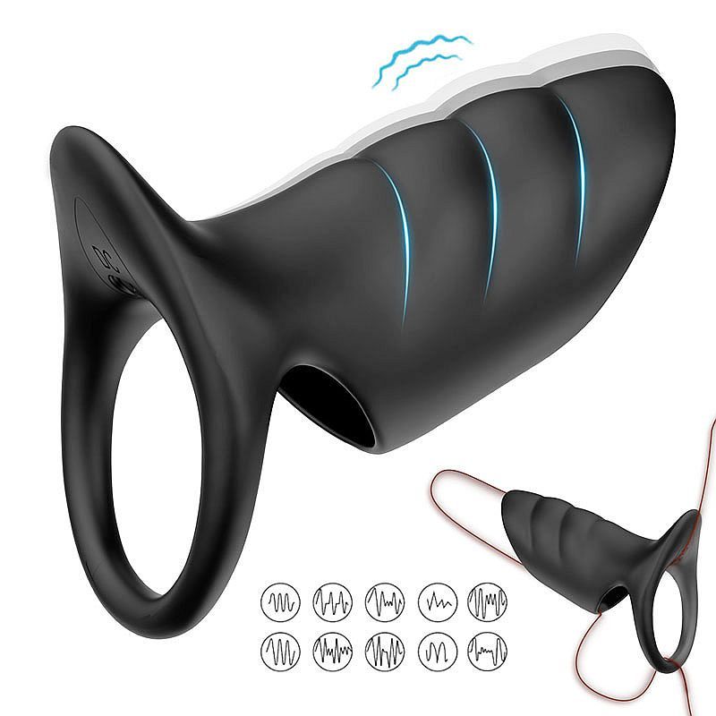 Surge Vibrating Penis Sleeve Cock Ring image 2
