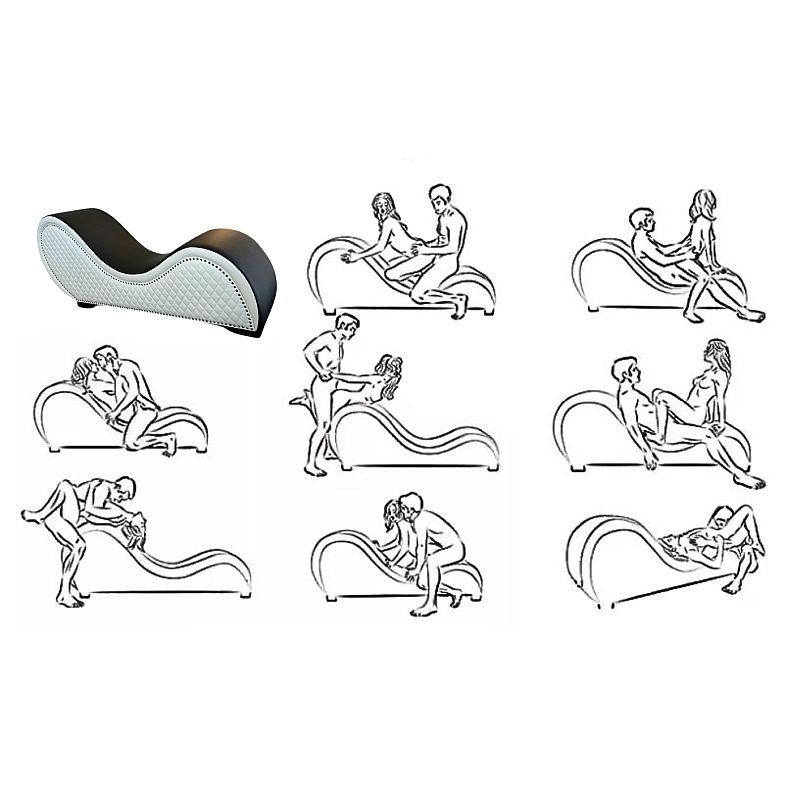 Kama Sutra Halo Arc Love Lounge White image 3