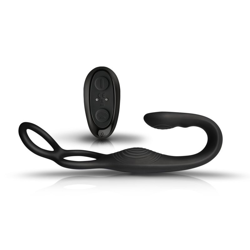 The Vibe 10 Speed Remote Mens Silicone Cock Ball and Anal Vibrator image 1