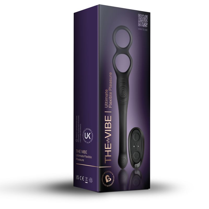 The Vibe 10 Speed Remote Mens Silicone Cock Ball and Anal Vibrator image 10