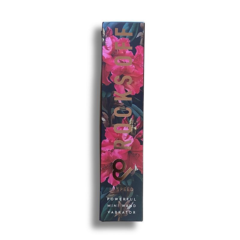 Rechargeable 16 Mode Silicone Mini Wand Azalea Red