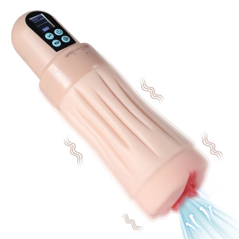 Suctroker Dual Density Vibrating Sucking Vaginal Masturbator V3 image 1