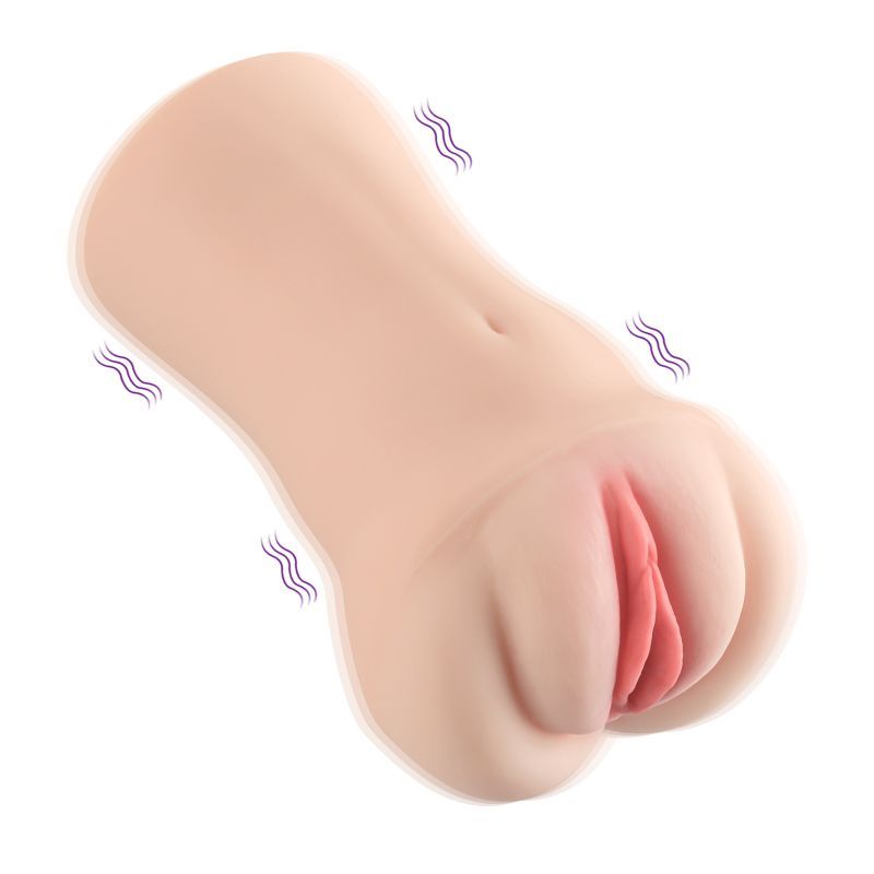 Brenna Dual Density 3 Speed 7 Mode Vibrating Realistic Masturbator image 1