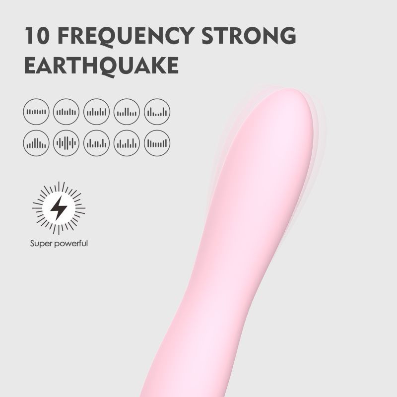 Bella Silicone 140mm Bullet Massager Pink image 2