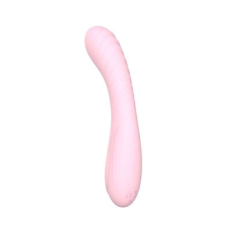 Maya Curve Silicone Vibrator Pink image 1