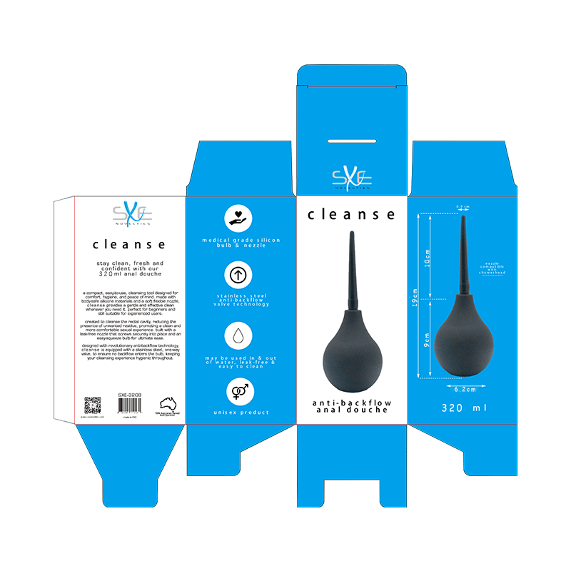 Silicone Anti-Backflow Douche 320ml image 2